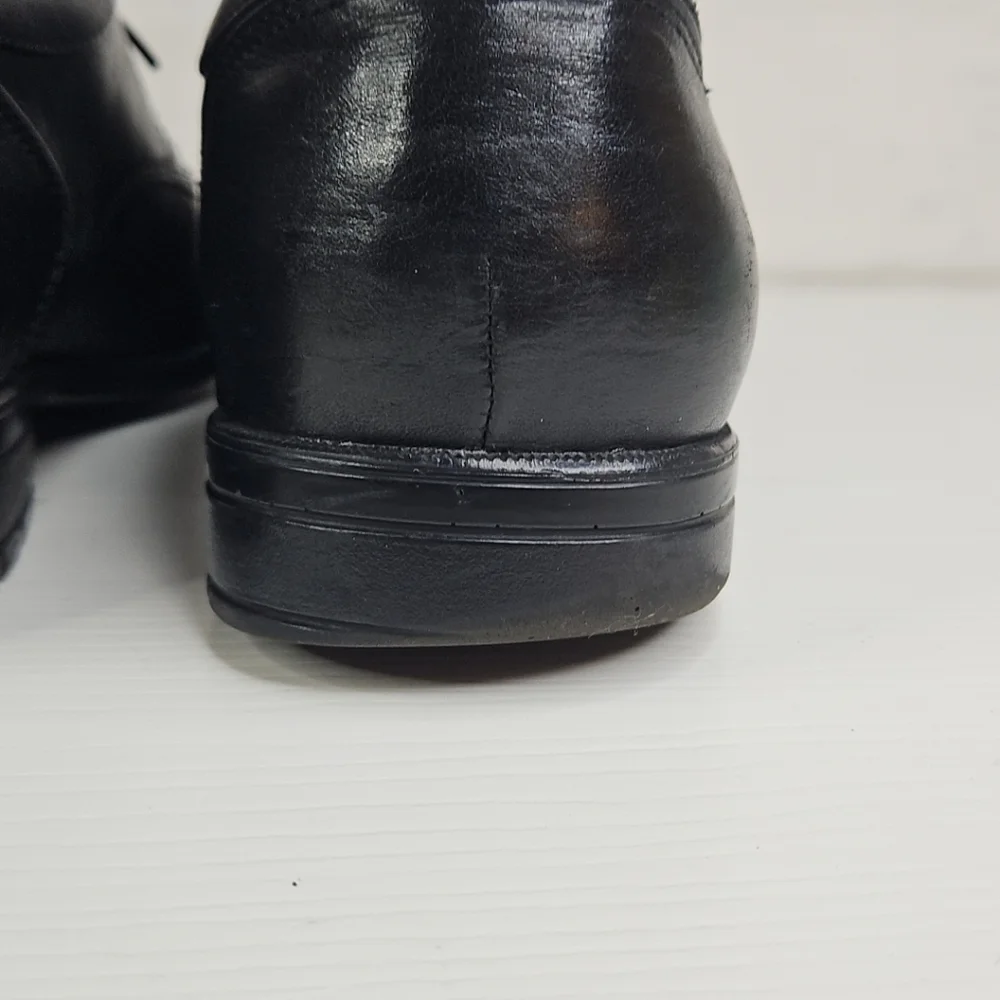 🛍 Rockport Leather Upper Balance Men Shoes Black Size 9 1/2 M